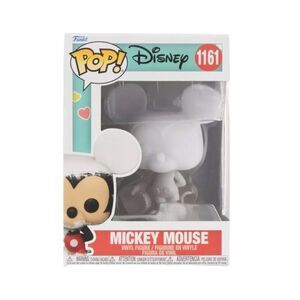 Funko Pop! #1161 Disney Mickey Mouse DIY Valentine's‎ Edition White Crafts NIB